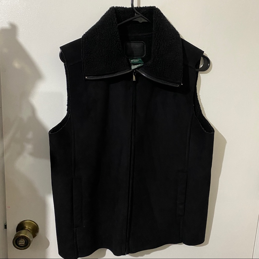 Lauren Ralph Lauren Faux Suede Winter Vest s. M
